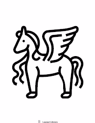 Free Printable Unicorn Template Screenshot 5