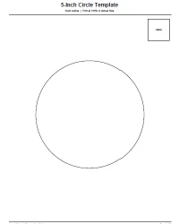 Free Printable 5-Inch Circle Template Screenshot 1