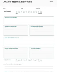 Free Printable Anxiety Tracker Screenshot 2