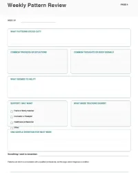 Free Printable Anxiety Tracker Screenshot 4