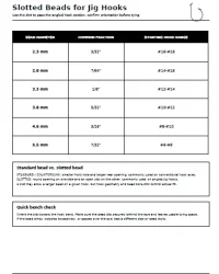 Free Printable Bead-to-Hook Size Chart Screenshot 2