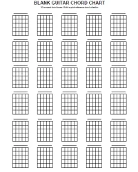 Free Printable Blank Guitar Chord Chart Screenshot 3