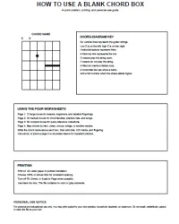 Free Printable Blank Guitar Chord Chart Screenshot 5