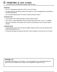 Free Printable Geocache Logs Screenshot 6