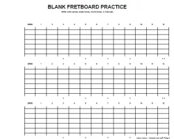 Free Printable Guitar Notes Chart Screenshot 4