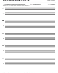 Free Printable Guitar Tab Paper Screenshot 4