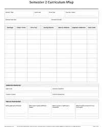 Free Printable High School Curriculum Planner Screenshot 4