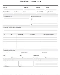 Free Printable High School Curriculum Planner Screenshot 5