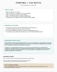 Free Printable Lash Aftercare Guide Screenshot 3