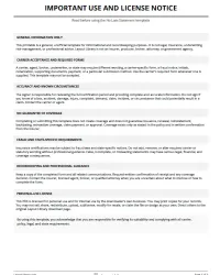 Free Printable No Loss Statement Screenshot 3