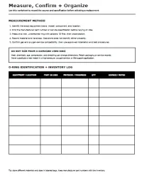Free Printable O-Ring Size Chart Screenshot 4