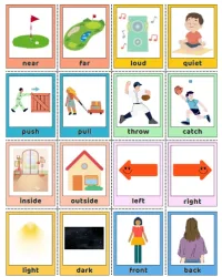 Free Printable Opposites Cards Screenshot 3