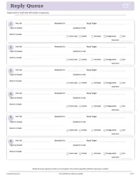 Free Printable Pen Pal Tracker Screenshot 5