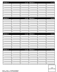 Free Printable QB Wristband Templates Screenshot 1