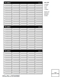 Free Printable QB Wristband Templates Screenshot 4