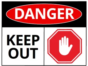 Free Printable Safety Signs Bundle Screenshot 1