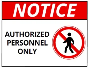 Free Printable Safety Signs Bundle Screenshot 4