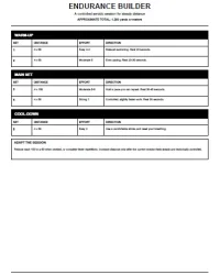 Free Printable Swim Workouts Screenshot 2
