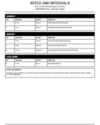 Free Printable Swim Workouts Screenshot 3