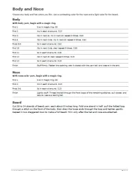 Free Printable Crochet Gnome Pattern Screenshot 02