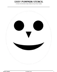 Free Printable Easy Pumpkin Stencils Screenshot 02