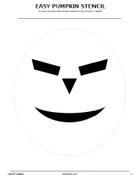 Free Printable Easy Pumpkin Stencils Screenshot 04