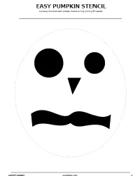 Free Printable Easy Pumpkin Stencils Screenshot 06