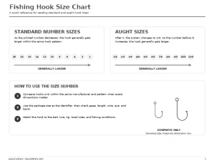 Free Printable Fishing Hook Size Chart Screenshot 01