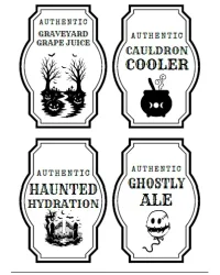 Free Printable Halloween Drink Labels Screenshot 03