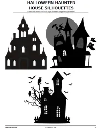 Free Printable Halloween Silhouettes Screenshot 06