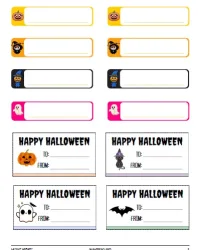 Free Printable Halloween Tags Screenshot 02