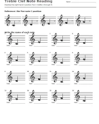 Free Printable Piano Worksheets for Beginners Screenshot 02