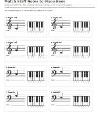 Free Printable Piano Worksheets for Beginners Screenshot 04
