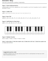 Free Printable Piano Worksheets for Beginners Screenshot 06