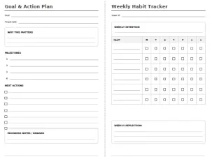Free Printable Planner Inserts Screenshot 03