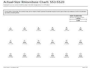 Free Printable Rhinestone Size Chart Screenshot 01