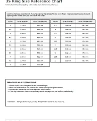 Free Printable Ring Sizer Strip for Women Screenshot 02