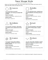Free Printable Shape Personality Test Screenshot 02