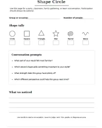 Free Printable Shape Personality Test Screenshot 04