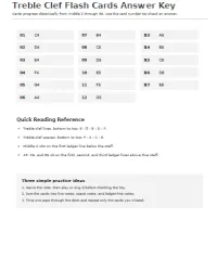Free Printable Treble Clef Flash Cards Screenshot 04