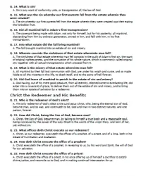 Free Printable Westminster Shorter Catechism Screenshot 03