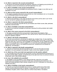Free Printable Westminster Shorter Catechism Screenshot 06