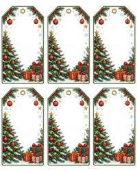 Free Printable Blank Christmas Gift Tags Screenshot 02