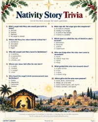Free Printable Christian Christmas Trivia Games With Answers Screenshot 01