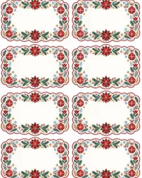 Free Printable Christmas Card Address Labels Screenshot 03