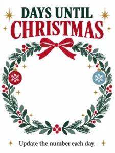 Free Printable Christmas Countdown Screenshot 03