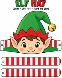 Free Printable Christmas Hats Screenshot 03