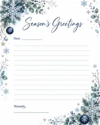 Free Printable Christmas Letter Templates Screenshot 04