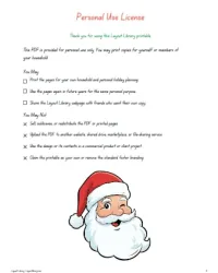 Free Printable Christmas Lists Screenshot 05