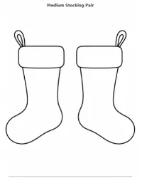 Free Printable Christmas Stocking Templates Screenshot 03